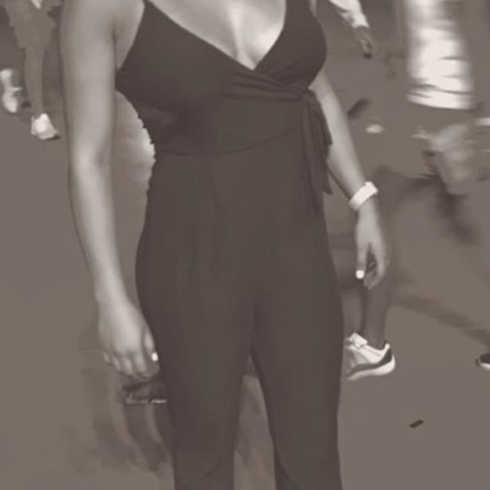 Black jumpsuit